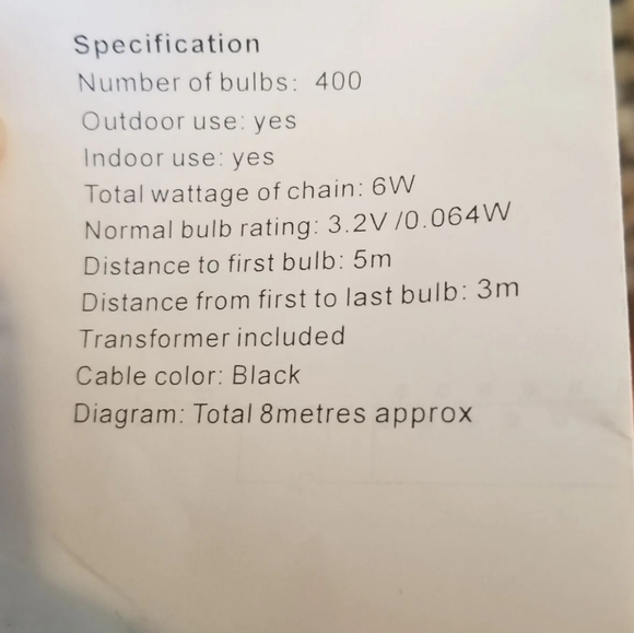 Lofter Decorative Be Inspired 400 LED Decorative Sring Lights - Picture 5 of 7